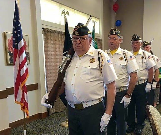 Honor Guard at event.
